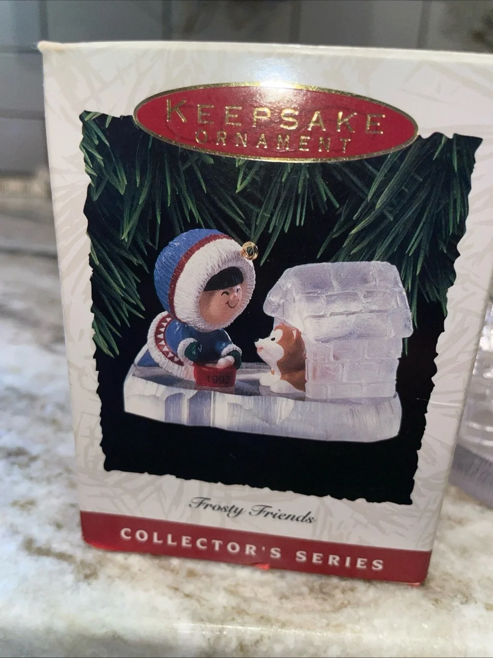 Vintage Hallmark 1993 Frosty Friends Keepsake Ornament #14 In Series IOB